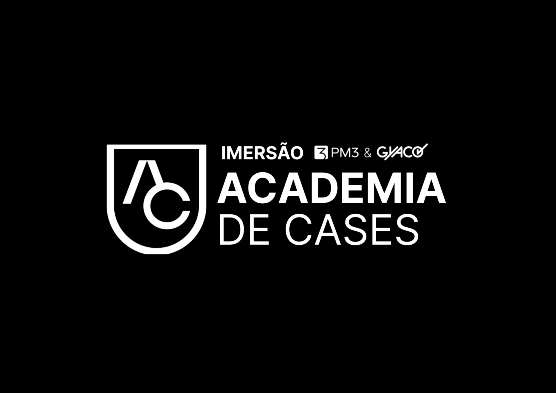 Capa do case PM3: Academia de Cases